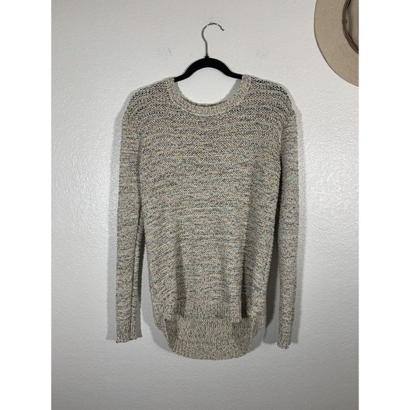 Cato Sweater Knitted Medium Multi-color Long Sleeve - Picture 3 of 5